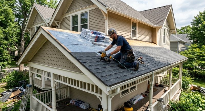 House Roof Installation in Boston, MA