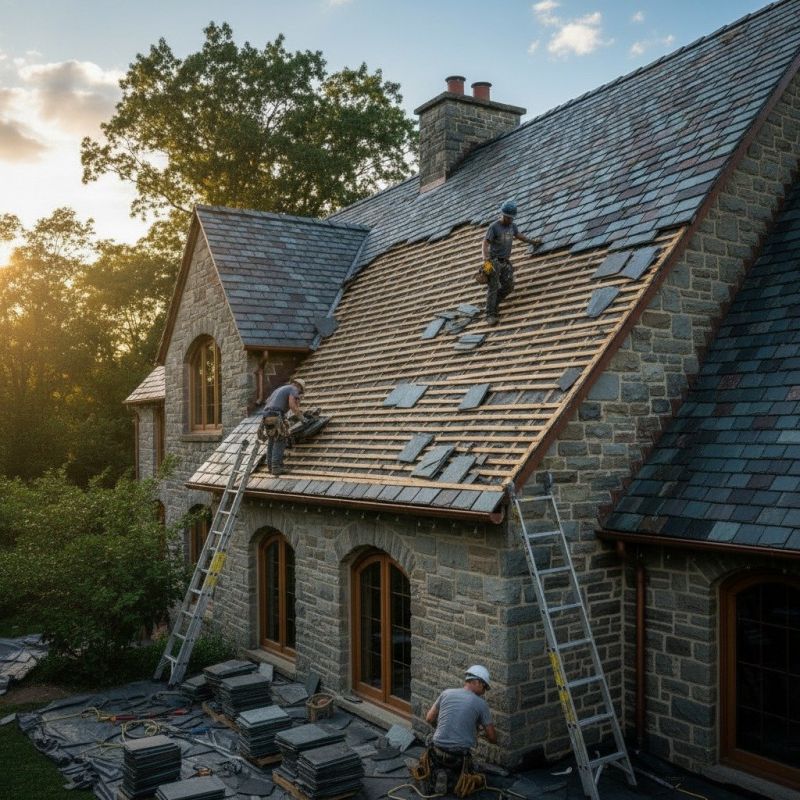 Signs It’s Time For A Natural Slate Roof Replacement