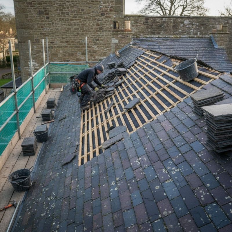 Signs It’s Time For A Natural Slate Roof Replacement